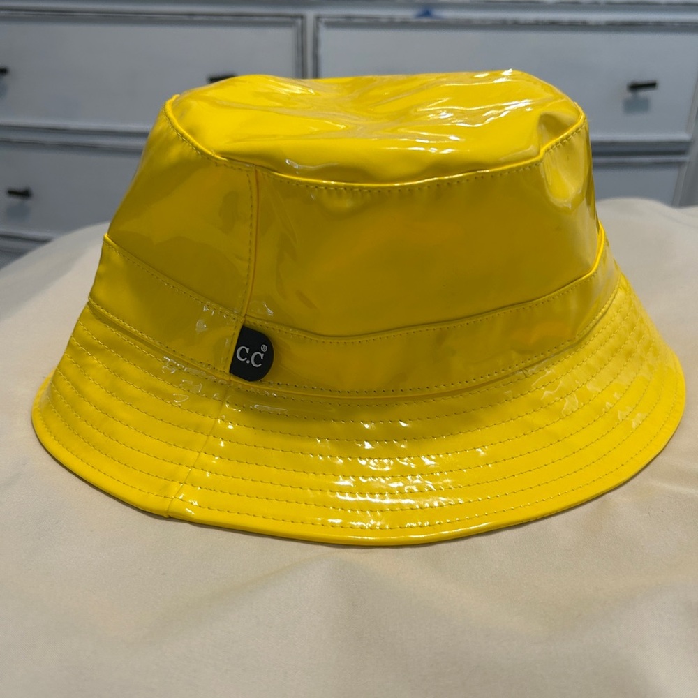 C.C Shiny Yellow Bucket Hat